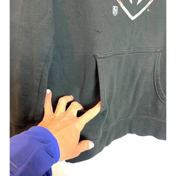 Fanatics Vegas Golden Knights Lovely Floral Pullover Hoodie Black 2XL - Picture 7 of 9